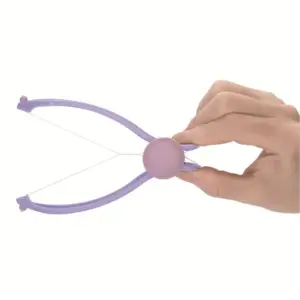 removedor de pelos faciais manual