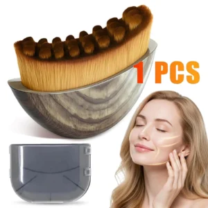 escova facial seca cerdas macias