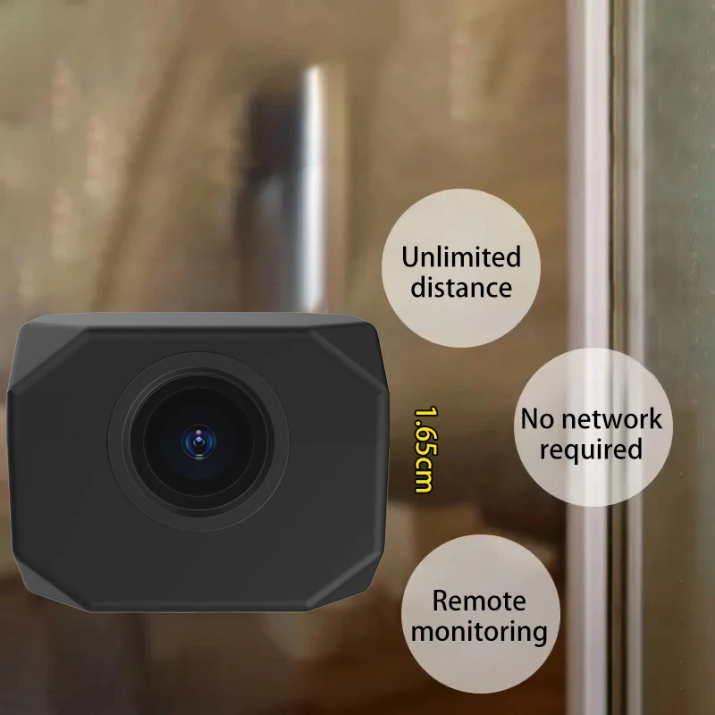 Câmera Mini WiFi Lenovo 4K 1080P HD Segurança Doméstica - Imagem 2