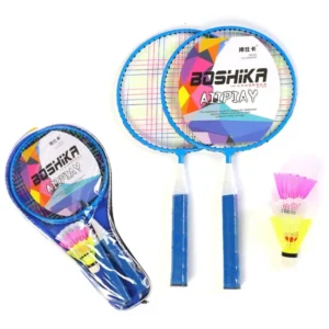 conjunto de raquetes de badminton infantil
