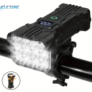 luz dianteira bicicleta recarregável