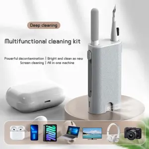 kit de limpeza 5 em 1 para eletrônicos