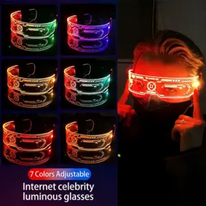 óculos led 7 cores