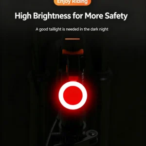 lanterna traseira led bicicleta recarregável
