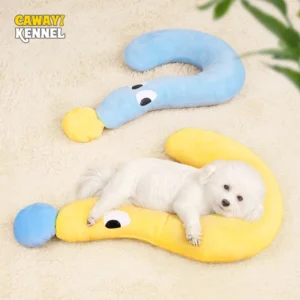 almofada para animais de estimação em U