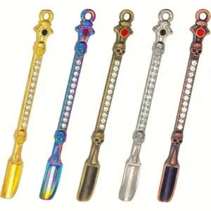 colher de metal para pó e café