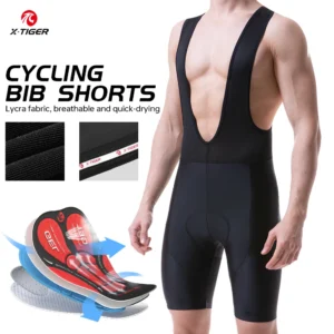 calção de ciclismo 5d gel masculino