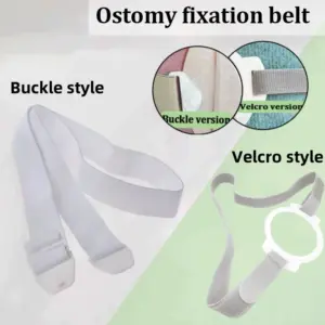 cinto de ostomia abdominal ajustável