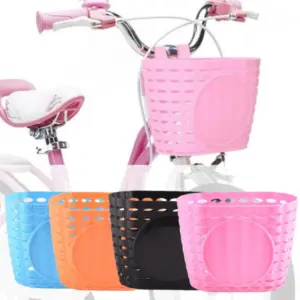 cesta de bicicleta plástica dianteira