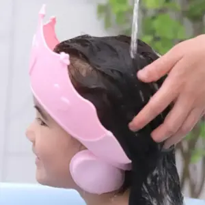 chapéu de banho infantil ajustável