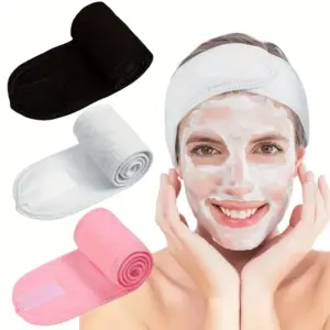 headband spa microfibra ajustável