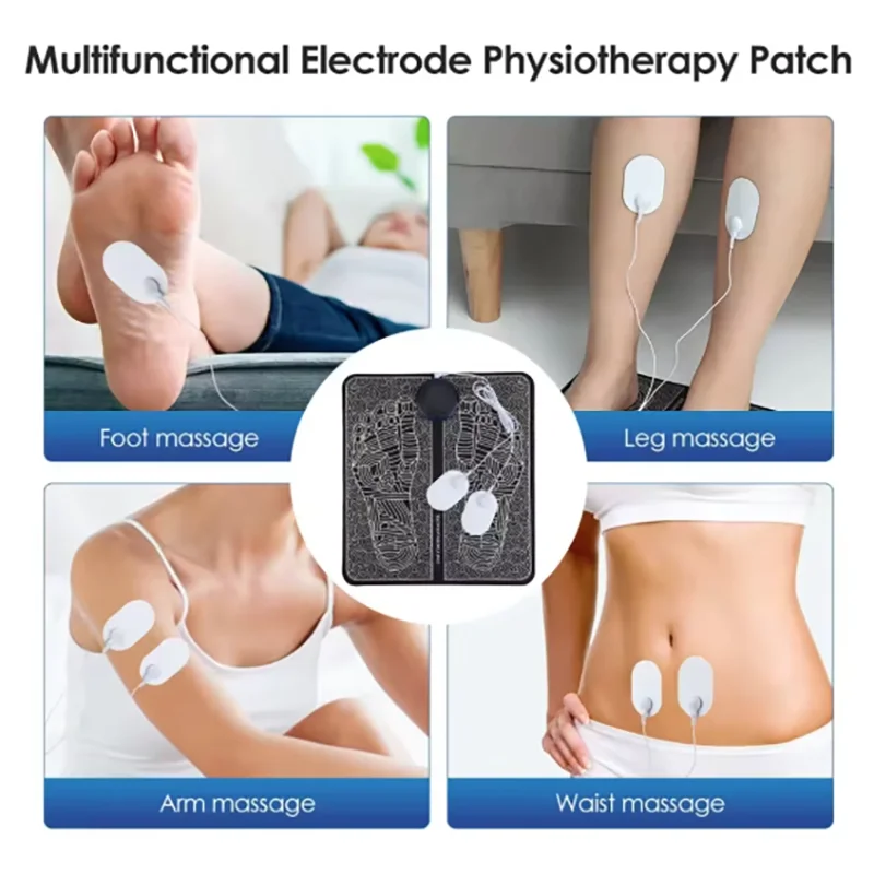 Massageador de Pés EMS Recarregável com Controle Remoto - Imagem 6