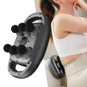 pistola de massagem seis cabeças