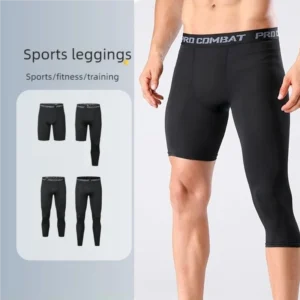 calça de compressão masculina