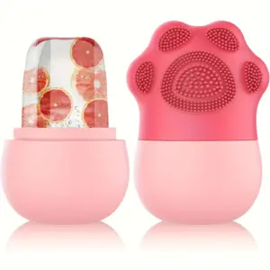 rolo de gelo facial com escova