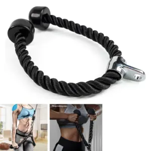 corda bíceps tríceps nylon fitness