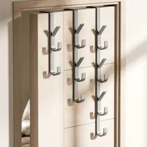 gancho de porta organizador de metal