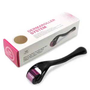 rolo derma 540 agulhas aço inoxidável