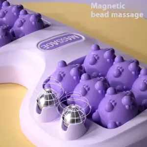 rolo massageador de pés
