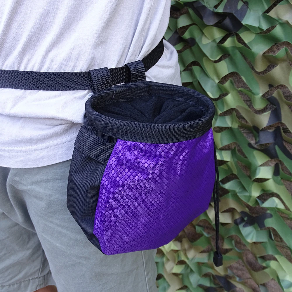 Saco de Giz Escalada com Cinto e Bolso 16x16x6 cm - Imagem 6