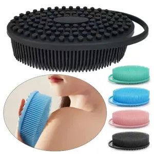 escova de banho de silicone
