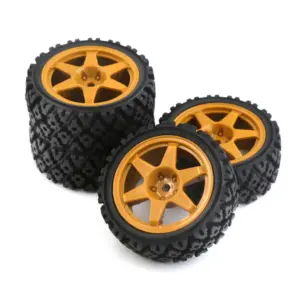 pneus e rodas de rally RC 1/10
