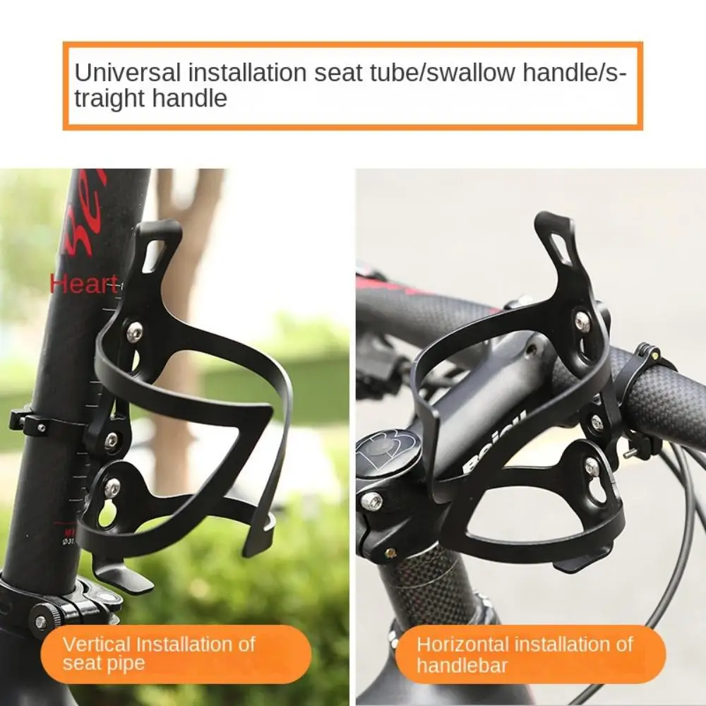 Gaiola de Garrafa Bicicleta Adaptador Alumínio Amarelo - Imagem 6