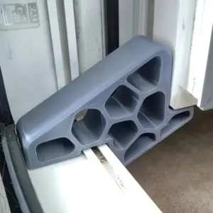 rolha de porta antiderrapante cunha