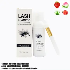 shampoo para cílios espuma