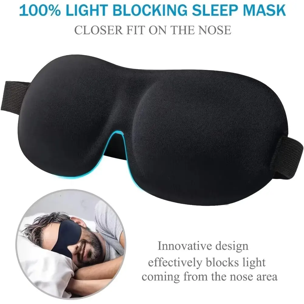 máscara de dormir 3D