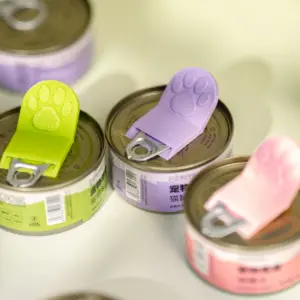 abridor de latas de ração para gatos
