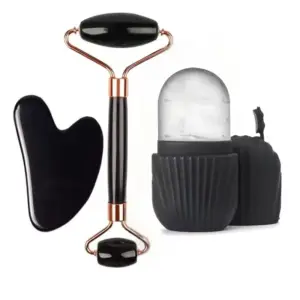 rolo de gelo facial gua sha