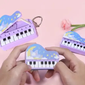 mini desktop piano chaveiro