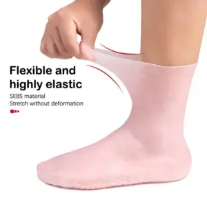 meias hidratantes de silicone para pés
