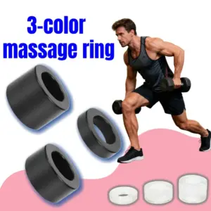 conjunto de anéis de massagem de silicone