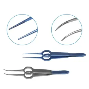 fórceps conjuntiva olho curvo