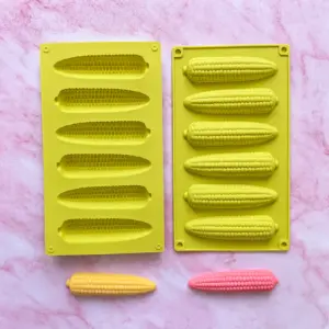 forma de silicone para pão de milho