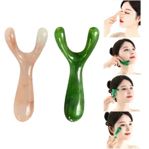 massageador facial nariz resina