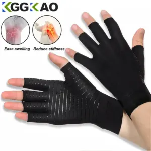 luvas de compressão sem dedos