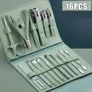 conjunto de manicure pedicure portátil