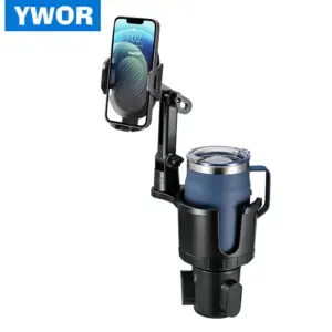 suporte para copo e telefone para carro