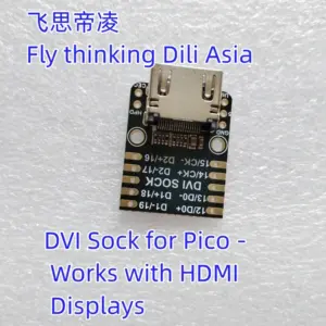dvi sock para raspberry pi pico