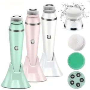 escova de limpeza facial elétrica