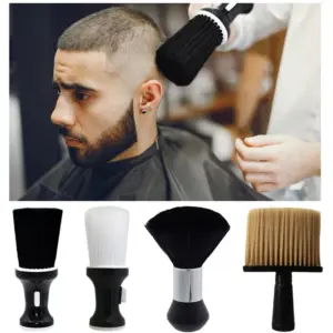 escova de limpeza de cabelo para barbeiro