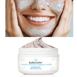 esfoliante e máscara facial