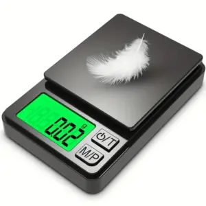 Balança de bolso digital 1000g x 0,1g Prata