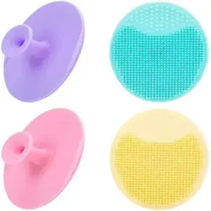 escova facial de silicone manual