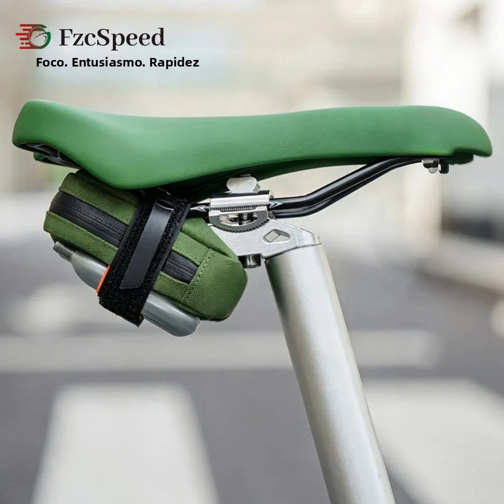 FzcSpeed Bolsa de Selim para Bicicleta 0.35L Preto - Imagem 3