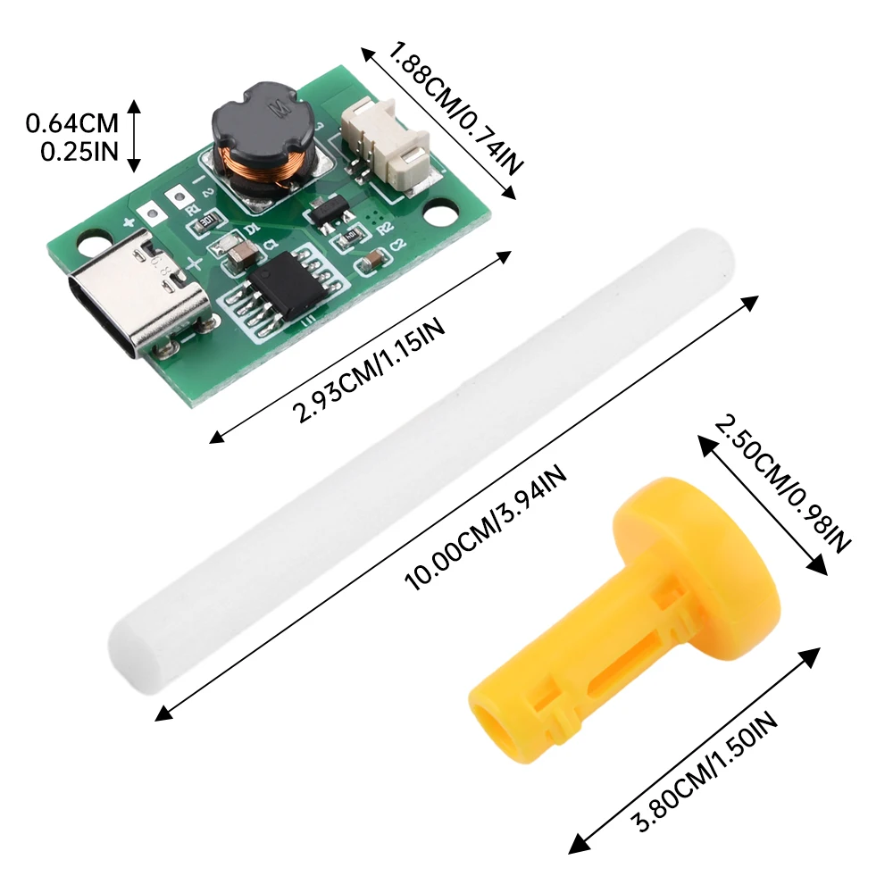Módulo Umidificador USB DIY Spray Único DC5V - Imagem 6