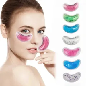 compressa de gel reutilizável para olhos